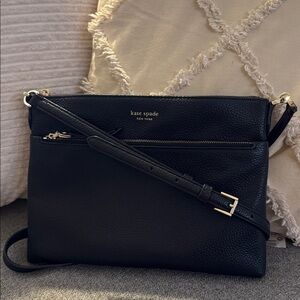Kate Spade Black Leather Shoulder/Crossbody